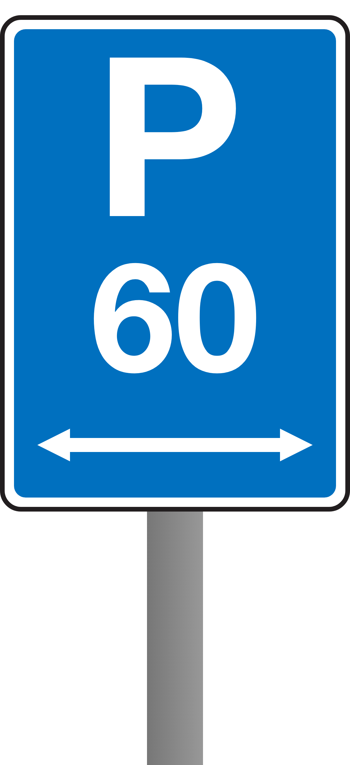 P60 Parking Sign